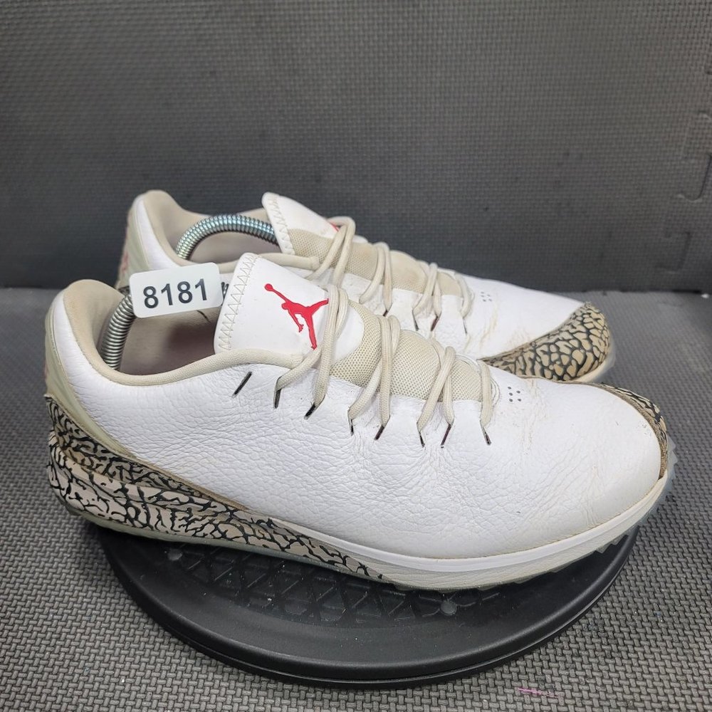 Jordan ADG Golf Shoes Mens Sz 9.5 White Athletic Trainers